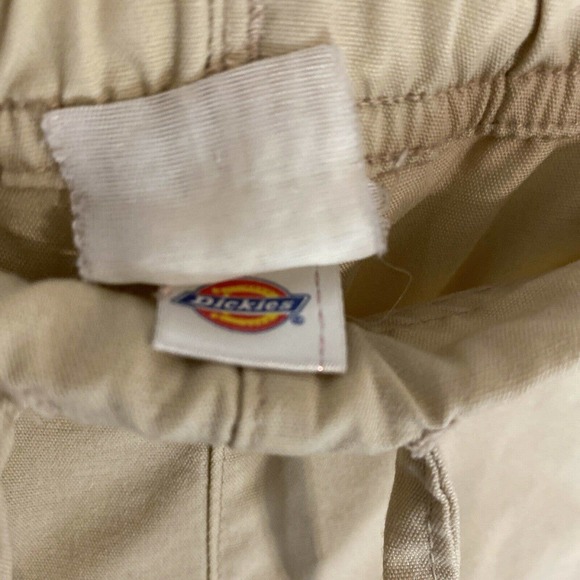 Dickies Scrub Bottom Medical Uniform Khaki Drawstring Pants Small - Picture 5 of 11